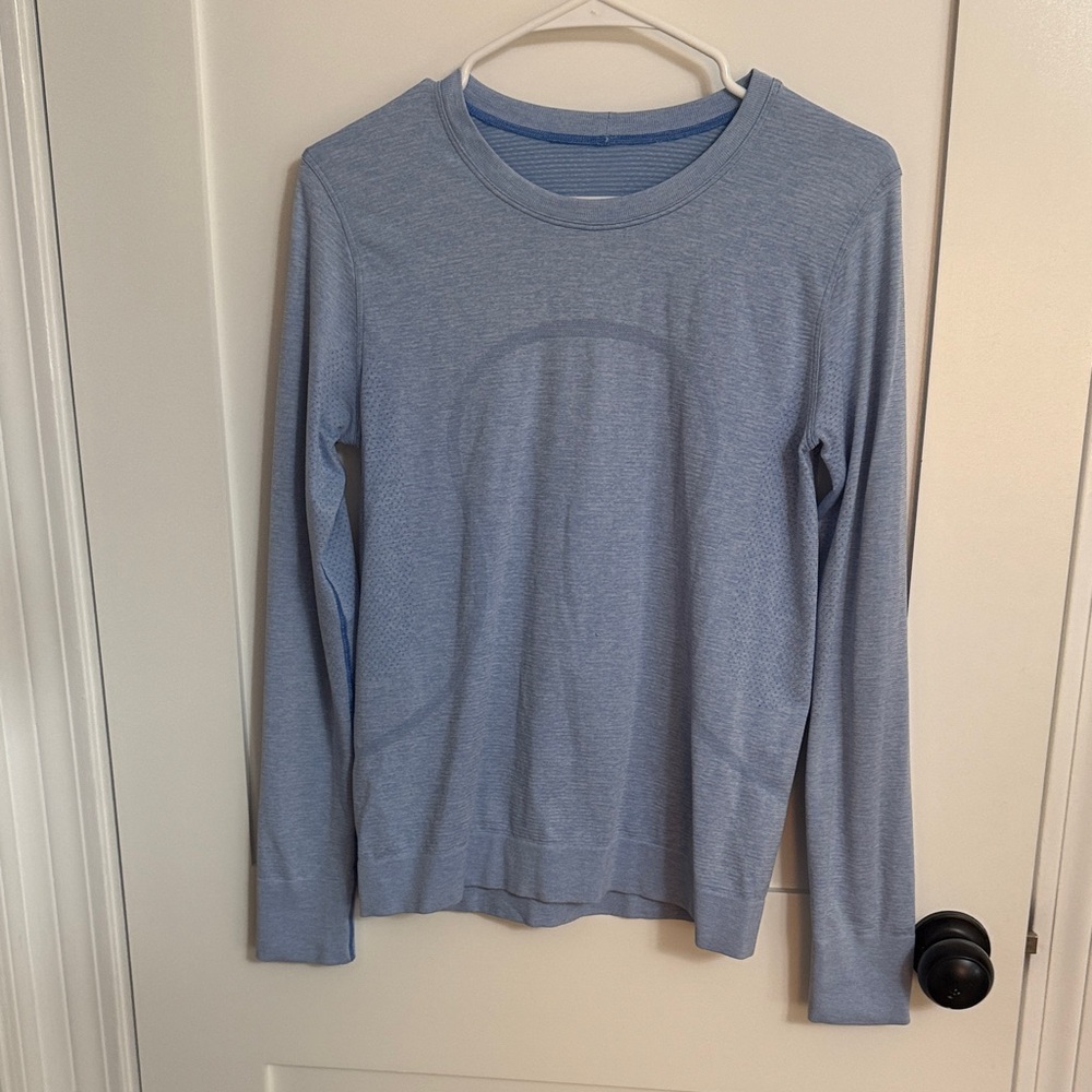 Lululemon Swiftly Breeze Light Blue Top